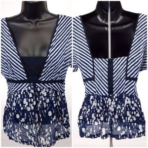 Costume National CNC Logo Print Top Made in Italy